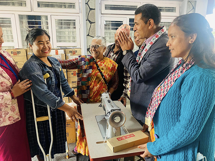 Skills training in Nepal